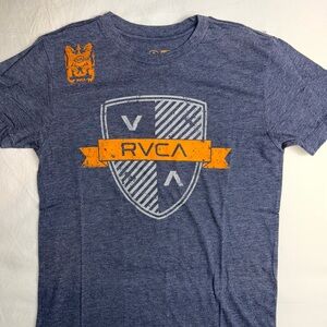Men’s RVCA Blue Graphic T-Shirt Size Small